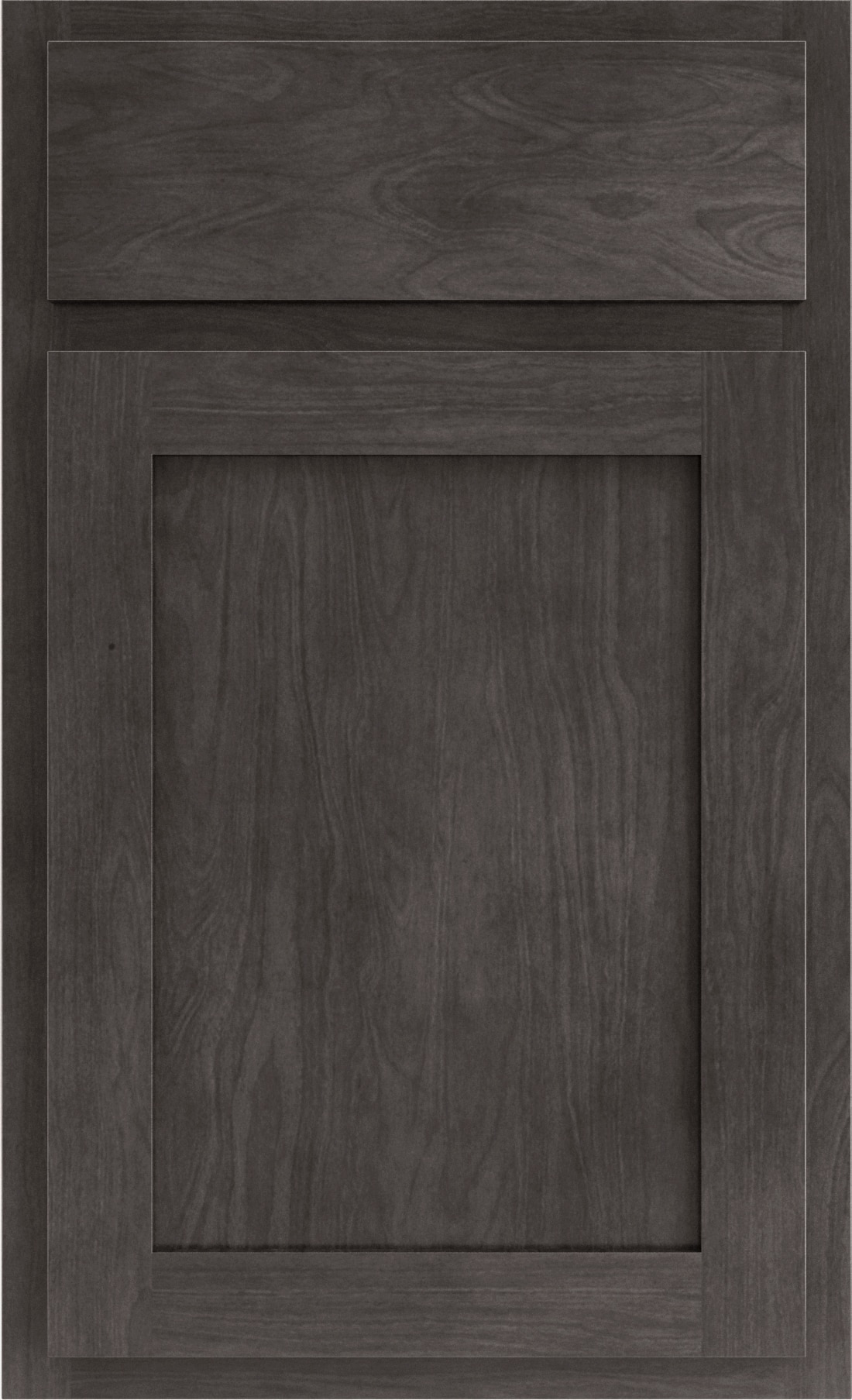 Slate cabinet finish